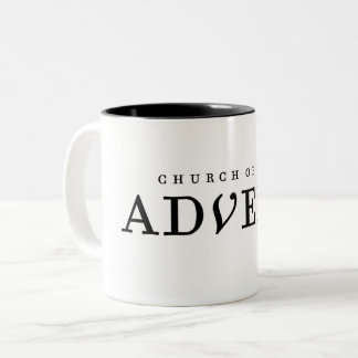 Caneca De Café Em Dois Tons Igreja do Advento