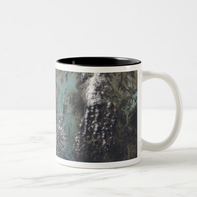 Caneca De Café Em Dois Tons Ilha Andros das Bahamas 2 (Direita)