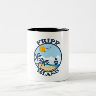 Caneca De Café Em Dois Tons Ilha de Fripp