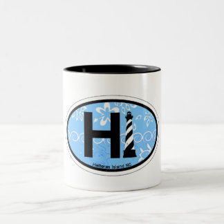 Caneca De Café Em Dois Tons Ilha de Hatteras