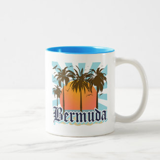 Caneca De Café Em Dois Tons Ilha de lembranças de Bermuda