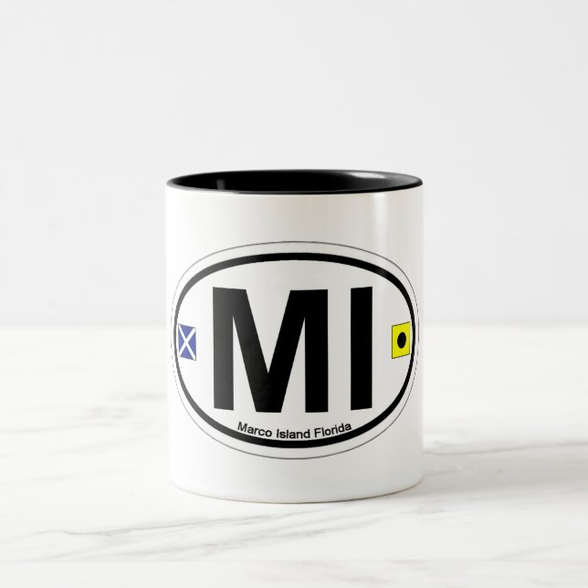 Caneca De Café Em Dois Tons Ilha de Marco (Centro)