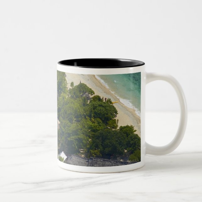 Caneca De Café Em Dois Tons Ilha do Mar do Sul, Ilhas Mamanuca, Fiji (Direita)