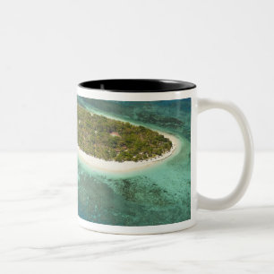 Caneca De Café Em Dois Tons Ilha do Tesouro Resort e barco, Fiji