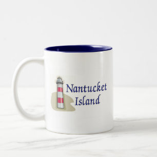Caneca De Café Em Dois Tons Ilha Nantucket