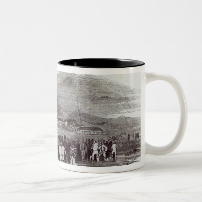 Caneca De Café Em Dois Tons Ilha Norfolk (Direita)