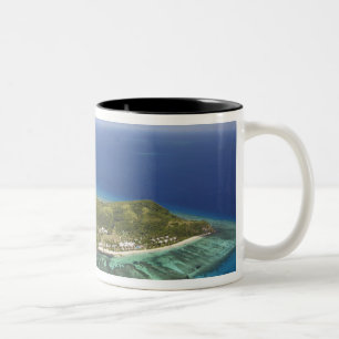 Caneca De Café Em Dois Tons Ilha Tokoriki, Ilhas Mamanuca, Fiji