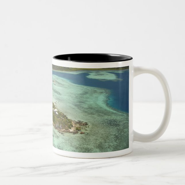 Caneca De Café Em Dois Tons Ilha Wadigi, Ilhas Mamanuca, Fiji (Direita)