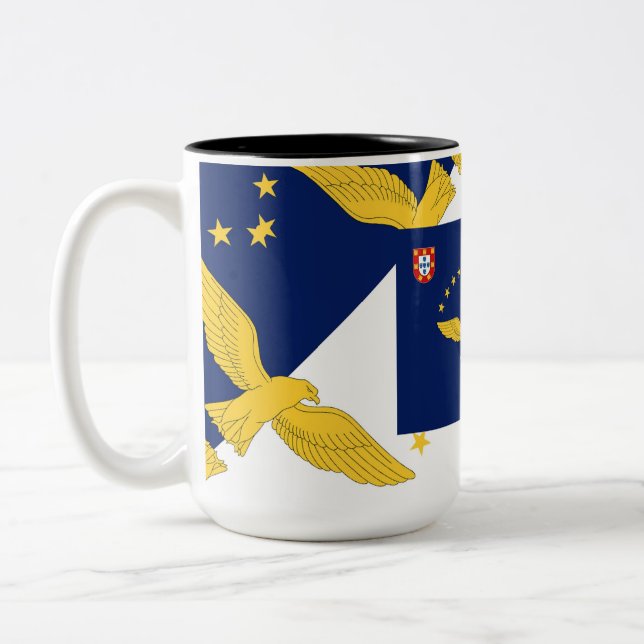 Caneca De Café Em Dois Tons Ilhas dos Açores, Portugal (Esquerda)