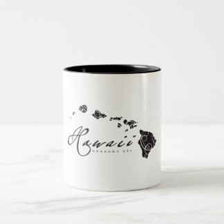 Caneca De Café Em Dois Tons Ilhas Hawaii Aloha