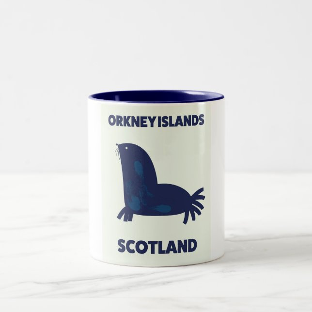 Caneca De Café Em Dois Tons Ilhas Órcades, Escócia (Centro)