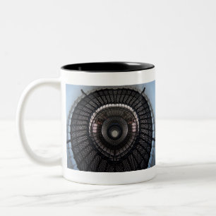 Caneca De Café Em Dois Tons ilusão óptica