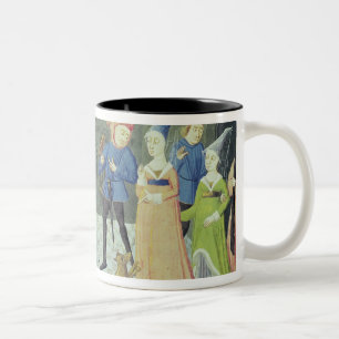 Caneca De Café Em Dois Tons Ilustração de Carlo Marsuppini