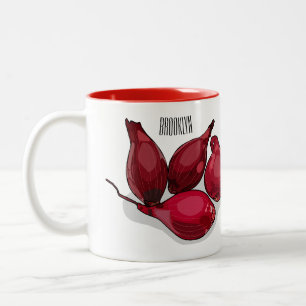 Caneca De Café Em Dois Tons Ilustração de desenho animado de slot