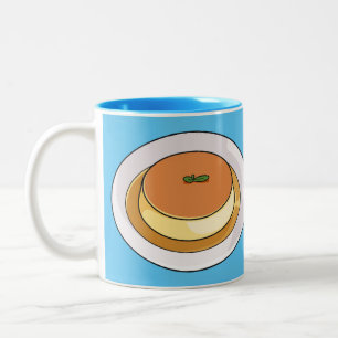 Caneca De Café Em Dois Tons ilustração do caramelo do creme