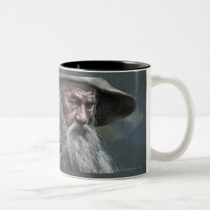 Caneca De Café Em Dois Tons Ilustração Gandalf