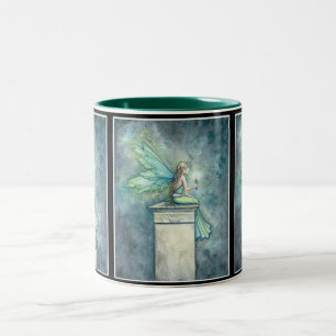 Caneca De Café Em Dois Tons "ilustrações de molly harrison"