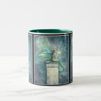 Caneca De Café Em Dois Tons "ilustrações de molly harrison"
