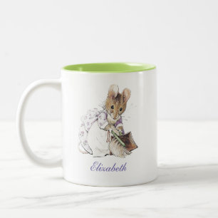 Caneca De Café Em Dois Tons Imagem do cobrir de Beatrix Potter