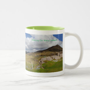 Caneca De Café Em Dois Tons Imagem irlandesa do Classic White Mug