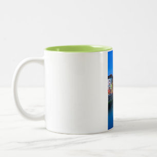 Caneca De Café Em Dois Tons Imagem irlandesa para a caneca de dois tons