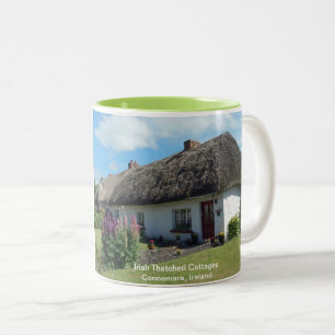 Caneca De Café Em Dois Tons Imagem irlandesa para a caneca de dois tons