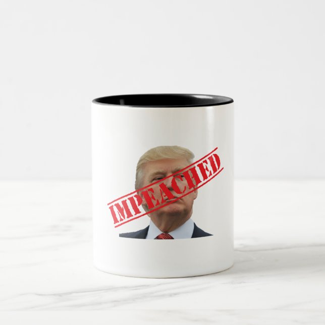 Caneca De Café Em Dois Tons Impeachado (Centro)
