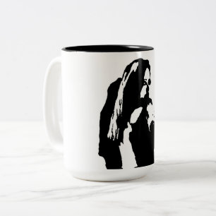 Caneca De Café Em Dois Tons Impolite De Olhar