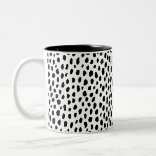 Caneca De Café Em Dois Tons Impressão Dalmácia