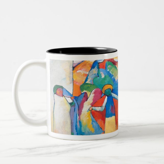 Caneca De Café Em Dois Tons improviso castrado (Esquerda)