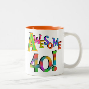 Caneca De Café Em Dois Tons Incrível 40 t-shirts e presentes