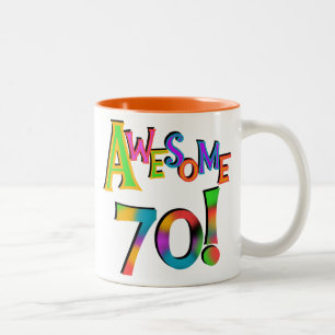 Caneca De Café Em Dois Tons Incrível 70 t-shirts e presentes