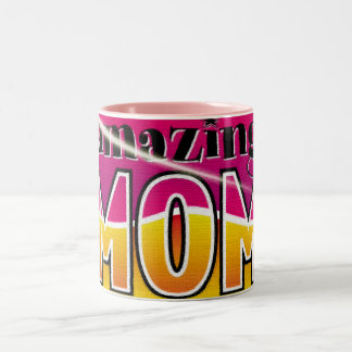 Caneca De Café Em Dois Tons Incrível Mãe Mug