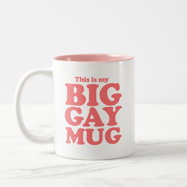 Caneca De Café Em Dois Tons indefinido (Esquerda)