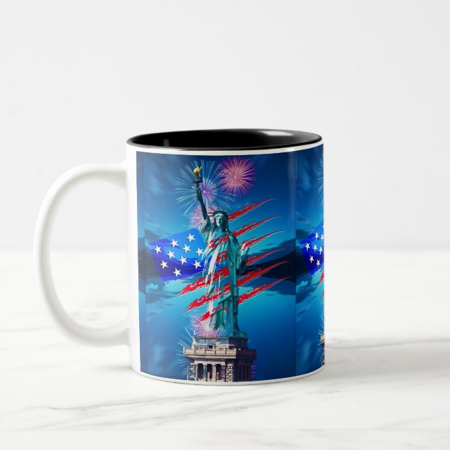 CANECA DE CAFÉ EM DOIS TONS INDEPENDÊNCIA (Esquerda)
