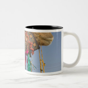 Caneca De Café Em Dois Tons ÍNDIA, Rajasthan, Pushkar: FEIRA DE CAMELÔS DE PUS