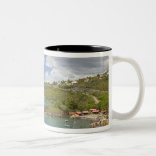 Caneca De Café Em Dois Tons ÍNDIAS OCIDENTAIS FRANCESAS (FWI), Guadaloupe, Bas
