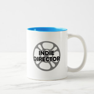 Caneca De Café Em Dois Tons "Indie Diretor" Mug