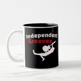 Caneca De Café Em Dois Tons Indie Independent Grooves