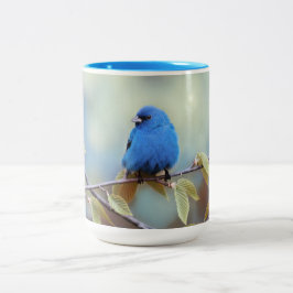 Caneca De Café Em Dois Tons Indigo Bunting Mug