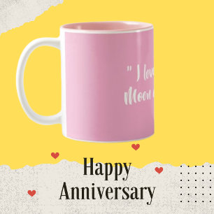 Caneca De Café Em Dois Tons Informações gerais sobre a mensagem de amor rosa p
