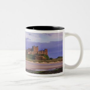 Caneca De Café Em Dois Tons Inglaterra, Northumberland, Castelo de Bamburgh
