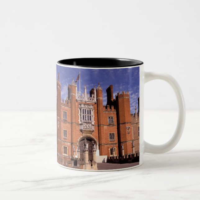 Caneca De Café Em Dois Tons Inglaterra, Surrey, Hampton Court Palace.3 (Direita)