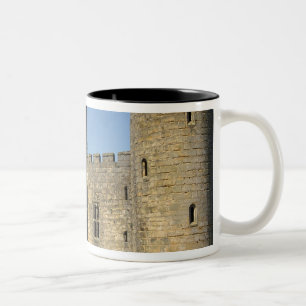 Caneca De Café Em Dois Tons Inglaterra, Sussex, Castelo Bodiam.