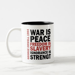 Caneca De Café Em Dois Tons Ingsoc - George Orwell