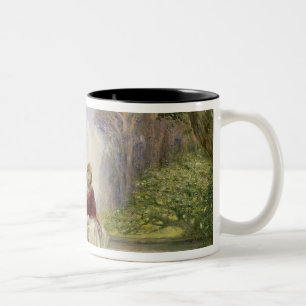 Caneca De Café Em Dois Tons Início do verão