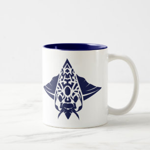 Caneca De Café Em Dois Tons Inseto Queen Mug