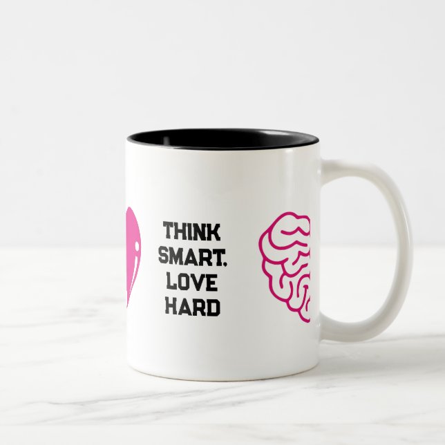 Caneca De Café Em Dois Tons Inspiração e Afetação (Direita)