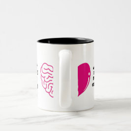 Caneca De Café Em Dois Tons Inspiração e Afetação
