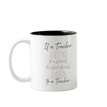 Inspirational Teacher Quote, Great Teachers Listen